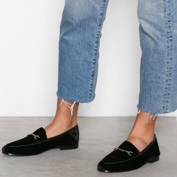 New Sam Edelman Loraine Velvet Loafers 